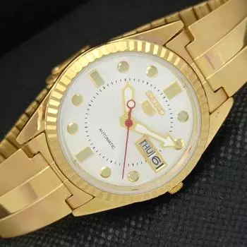 ВОССТАНОВЛЕННЫЕ ВИНТАЖНЫЕ МУЖСКИЕ СЕРЕБРЯНЫЕ ЧАСЫ SEIKO 5 AUTO 6309A ИЗ ЯПОНИИ 587b-a308630-9 SKU587b-a308630