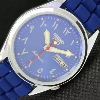ВОССТАНОВЛЕННЫЕ ВИНТАЖНЫЕ SEIKO 5 АВТОМАТИЧЕСКИЕ 6309A ЯПОНИЯ МУЖСКИЕ АРАБСКИЕ ЧАСЫ a318890-9 Seiko-a318890-1