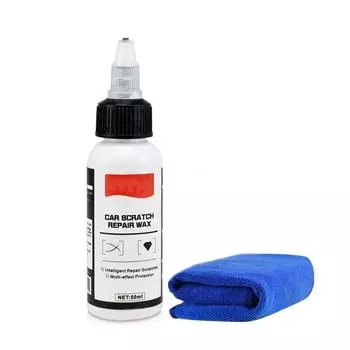 Восстановитель автомобильной краски, воск для удаления царапин, средство для удаления царапин, ремонт и полировка, многофункциональный воск для удаления царапин на стекле, 50 мл One Size