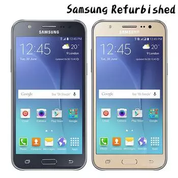Восстановленные смартфоны Samsung Galaxy J5 2015 J500F/DS с двумя SIM-картами и экраном 5,0 дюйма, мобильные телефоны Android