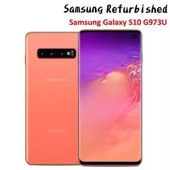 Восстановленные смартфоны Samsung Galaxy S10 G973U 8 ГБ ОЗУ 128 ГБ ПЗУ 6,1-дюймовый разблокированный мобильный телефон Android с одной SIM-картой