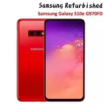Восстановленные смартфоны Samsung Galaxy S10e G970FD 6 ГБ ОЗУ 128 ГБ ПЗУ 5,8-дюймовый разблокированный мобильный телефон Android с двумя SIM-картами