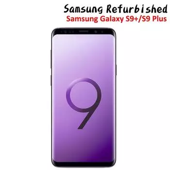 Восстановленные смартфоны Samsung Galaxy S9+/S9 Plus 6,2 дюйма, 6 ГБ ОЗУ, 64 ГБ ПЗУ, европейская версия, две SIM-карты, SM-G965F/DS