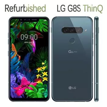 Восстановленный LG оригинальный LG G8S ThinQ G810EAW Dual 4G 6 ГБ ОЗУ 128 ГБ ПЗУ мобильный телефон смартфон