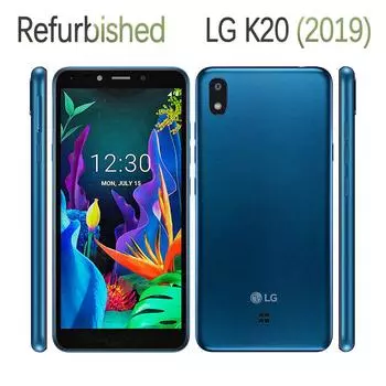 Восстановленный LG Оригинальный LG K20 (2019) 4G 1 ГБ ОЗУ 16 ГБ ROM мобильный телефон смартфон