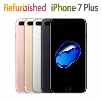 Восстановленный мобильный телефон Apple iPhone 7 Plus 3 ГБ ОЗУ 32/128/256 ГБ ПЗУ 32GB Simple Set красный