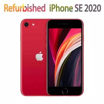 Восстановленный мобильный телефон Apple iPhone SE 2020 3 ГБ ОЗУ 64 ГБ/128 ГБ ПЗУ 64GB simple set белый