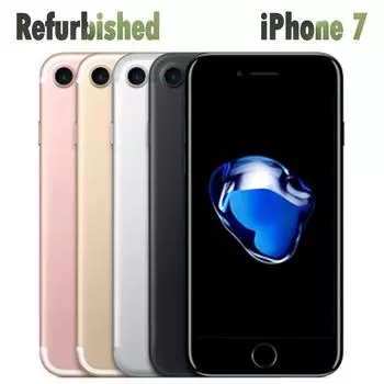 Восстановленный мобильный телефон Apple, оригинальный Apple iPhone 7, 2 ГБ ОЗУ, 32/128/256 ГБ ПЗУ