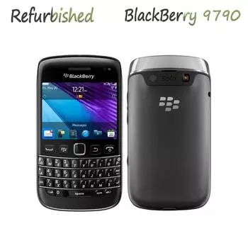 Восстановленный мобильный телефон Blackberry 9790 5MP 3G NETWORK simple set чёрный