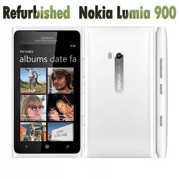 Восстановленный мобильный телефон Nokia Lumia 900 3G GSM WIFI GPS 8MP 16 ГБ Rom