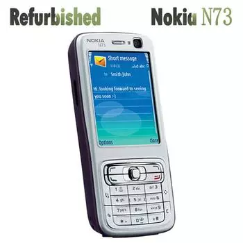 Восстановленный мобильный телефон Nokia N73