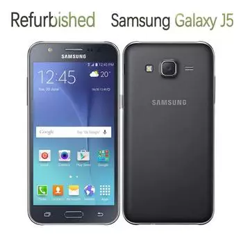 Восстановленный мобильный телефон Samsung Galaxy J5 J500H J500F 1,5 ГБ ОЗУ 16 ГБ ПЗУ J500H Simple Set чёрный