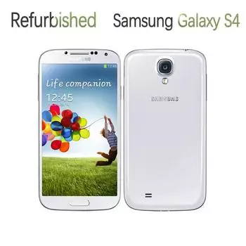 Восстановленный мобильный телефон Samsung Galaxy S4 i9500 i9505 2 ГБ ОЗУ 16 ГБ ПЗУ i9500 Simple Set чёрный