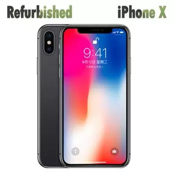 Восстановленный оригинальный мобильный телефон Apple iPhone X 3 ГБ ОЗУ 64 ГБ/256 ГБ ПЗУ 64GB simple set серый