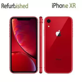Восстановленный оригинальный мобильный телефон Apple iPhone XR 3 ГБ ОЗУ 64 ГБ/256 ГБ ПЗУ 64GB Simple Set чёрный
