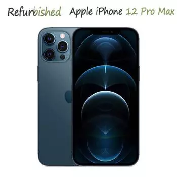 Восстановленный оригинальный мобильный телефон Apple iPhone 12 Pro Max 6 ГБ ОЗУ 128 ГБ/256 ГБ ПЗУ