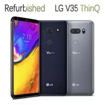 Восстановленный оригинальный мобильный телефон LG V35 6,0 дюйма, 6 ГБ ОЗУ, 64 ГБ ПЗУ