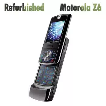 Восстановленный оригинальный мобильный телефон Motorola ROKR Z6 Slide 720 мАч simple set чёрный