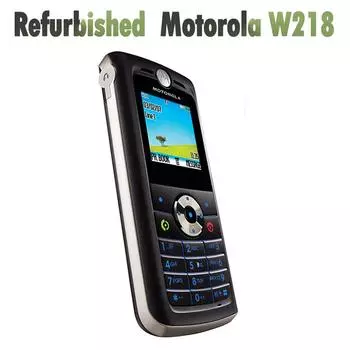 Восстановленный оригинальный мобильный телефон Motorola W218 1,6 дюйма GSM 900/1800 Simple set чёрный