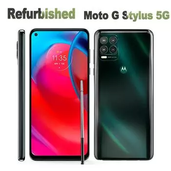 Восстановленный оригинальный мобильный телефон Motorola Moto G Stylus 5G XT2131-1 4G 4 ГБ ОЗУ 128 ГБ ПЗУ 6,8 дюйма 48 МП 5000 мАч мобильный телефон