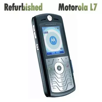 Восстановленный оригинальный мобильный телефон Motorola SLVR L7 SLVR V8 1,9 дюйма 0,3 МП