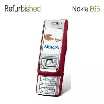 Восстановленный оригинальный мобильный телефон Nokia E65 Simple Set розовый