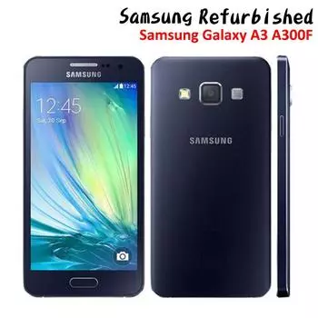 Восстановленный смартфон Samsung Galaxy A3 A300F, 4,5 дюйма, 1 ГБ ОЗУ, 16 ГБ ПЗУ, четырехъядерный сотовый телефон на базе Android