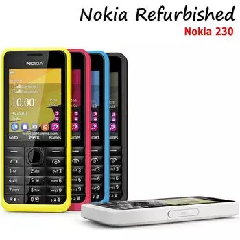 Восстановленный сотовый телефон Nokia Android Mobile Phones Nokia 301, 1110 мАч, две SIM-карты, 2,4 дюйма