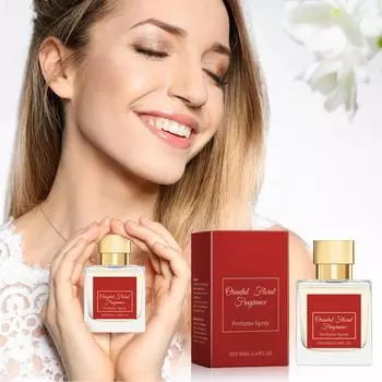 Восточные цветочные духи-спрей, унисекс-духи для женщин и мужчин, парфюмированная вода, роскошный цветочный аромат шафрана, жасмина, амбры, пихты, кедра, стойкий, 50 мл One Size