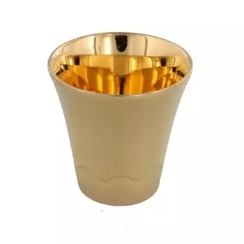 ВОСТОЧНЫЙ стол Чашка Золотая глазурь Fuji Mino Ware Деревянная шкатулка Сделано в Японии Mt. 716-012-01