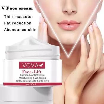 VOVA 30 мл Лифтинг-крем для лица для похудения V-line Уход за лицом Отбеливающий увлажняющий крем против морщин 30ml