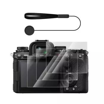 VOVMOEYA 3 шт., совместимая с Sony 7R Mark A7R5, закаленная стеклянная пленка для sony a1 mark ii, защитная пленка для экрана, защитная пленка для ЖК-дисплея, защитная пленка для ЖК-дисплея