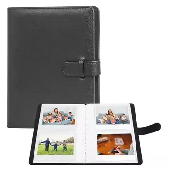 VOVMOEYA 80 фотоальбом для Fujifilm instax wide для Polaroid Instant Instax Album Mini дюймовый размер 20 страниц вмещает 80 фотографий Light Instax Wide Pocket