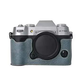 VOVMOEYA Получехол для беззеркальной камеры FUJIFILM с одним объективом для Fujifilm XT50 Специальный чехол для корпуса Получехол Indigo X-T50 Camera, X-T50 -Mist