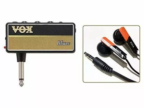 VOX amPlug2 Blues VOX логотип наушники комплект AP2-BL +