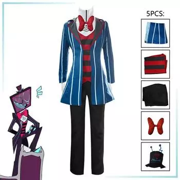 Vox Hotel Akuma Cosplay Costume Manya Source Animation Fashion S