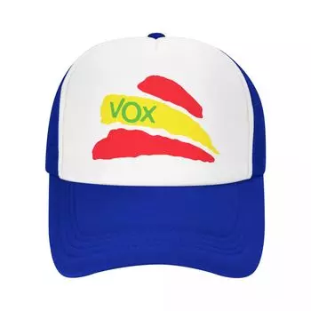 Vox испанский флаг дальнобойщик шляпа уличная женская унисекс регулируемая бейсболка для политической партии в Испании летние шляпы бейсболка ONE SIZE