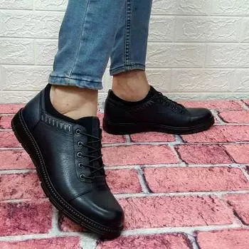 Voyager 4046 Повседневная обувь из натуральной кожи темно-синего цвета