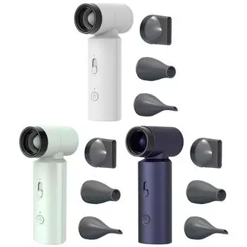 Воздуходувка Jet Dry Blower 4500mAh аккумуляторная батарея мини-вентилятор для путешествий кемпинга на открытом воздухе синий