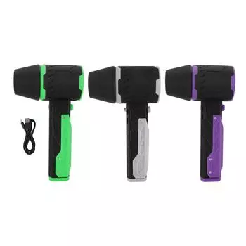 Воздуходувка Jet Dry Blower 64 мм Бесщеточный двигатель 8000 мАч 180000 об/мин Тип C Быстрая зарядка 1400 г Портативный Ele Black Green