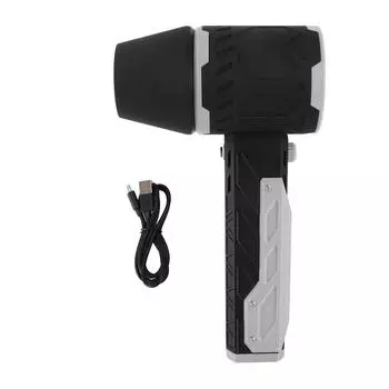 Воздуходувка Jet Dry Blower 64 мм Бесщеточный двигатель 8000 мАч 180000 об/мин Тип C Быстрая зарядка 1400 г Портативный разноцветный