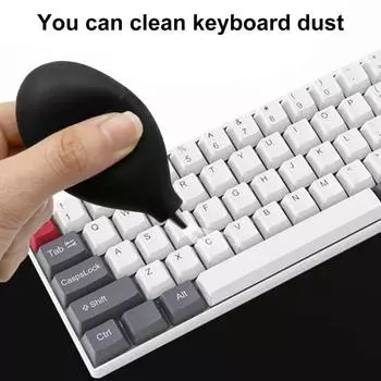 Воздуходувка, мини-многофункциональный резиновый инструмент для удаления пыли, синий/черный объектив камеры, клавиатура, часы, инструмент для очистки, проект «сделай сам» синий