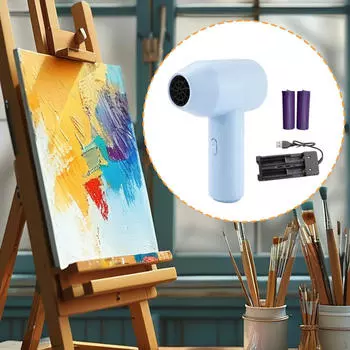 Воздуходувка Пылесос Электрический Пылесос Сушилка Для Покраски Для Кемпинга Клавиатура Для Шерсти Домашних Животных синий