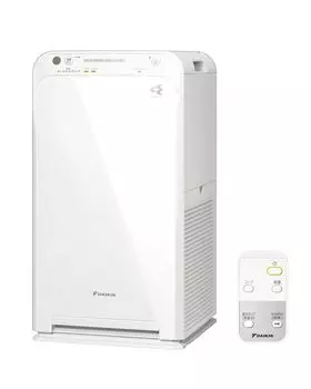 Воздухоочиститель Daikin Компактный Pollen 25 Tatami Белый Streamer Бесшумный дизайн Легко чистить Мощное всасывание Настенный монтаж Гостиная Спальня Энергопотребление