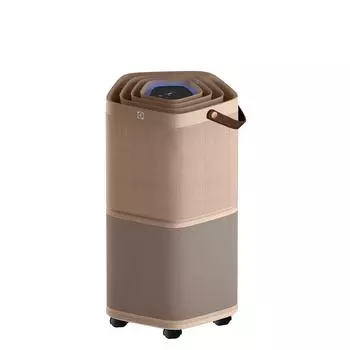 Воздухоочиститель Electrolux с всасыванием на 360 градусов, высокопроизводительный фильтр, приложение Pure Sense Air Volume, скандинавский дизайн, дезодорирующий, 43 татами