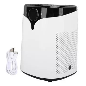 Воздухоочиститель с низким уровнем шума, энергосберегающий небольшой воздухоочиститель для домашнего офиса, настольного компьютера