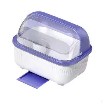 Воздухопроницаемая сушилка для посуды, сушилка с вытяжкой для отеля, дома, ресторана жёлтый