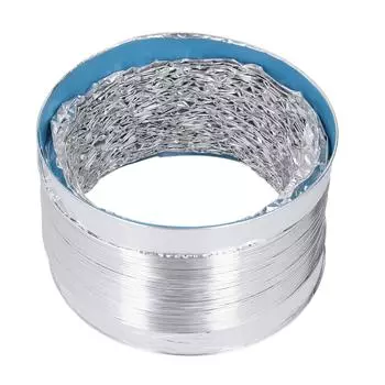 Воздуховод из алюминиевой фольги диаметром 7 дюймов, длиной 6,56 футов, утолщенный ПВХ-шланг для сушки воздуха