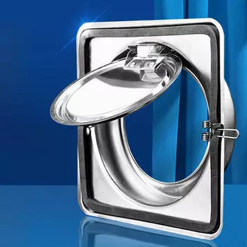 Воздуховод Вентиляционная решетка Общественный дымоход Дымоотводчик Предотвращение обратного потока на кухне 18.8cmx18.8cm