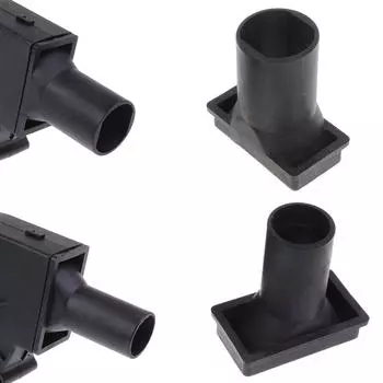 Воздуховодные трубы диаметром 26 мм/33 мм для вентилятора для приготовления пищи 9733, вентилятора для барбекю, уличного угольного вентилятора, аксессуаров 33MM